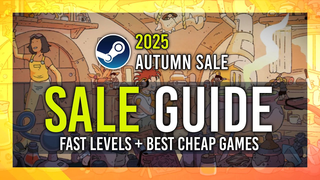 Autumn Sale: FREE Stickers & BEST CHEAPEST GAMES | 2025 Steam Sale