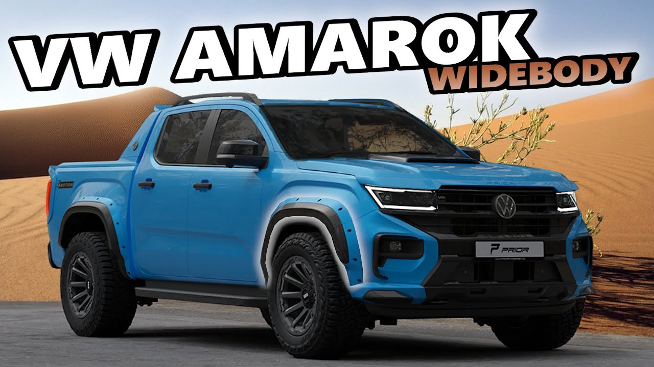 Der neue VW Amarok 2023 mit Widebody Kit - Konzept | Prior Design