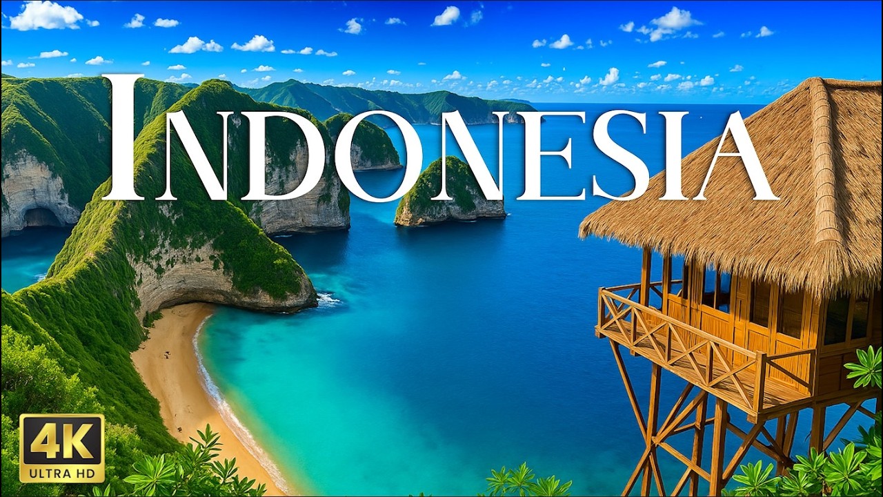 WONDERS OF INDONESIA | Beautiful Nature 4K With Relaxing Music | 4k UHD