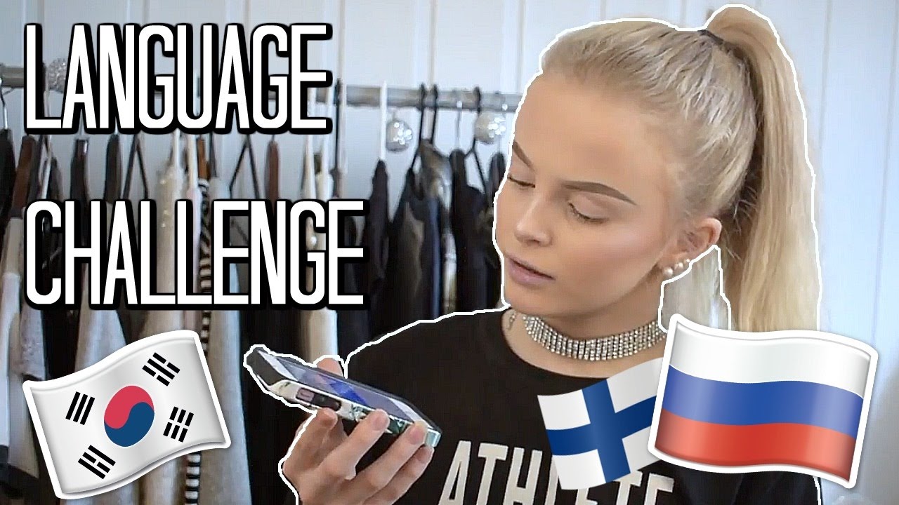 Hilarious Language Challenge (norsk); linneabeauty