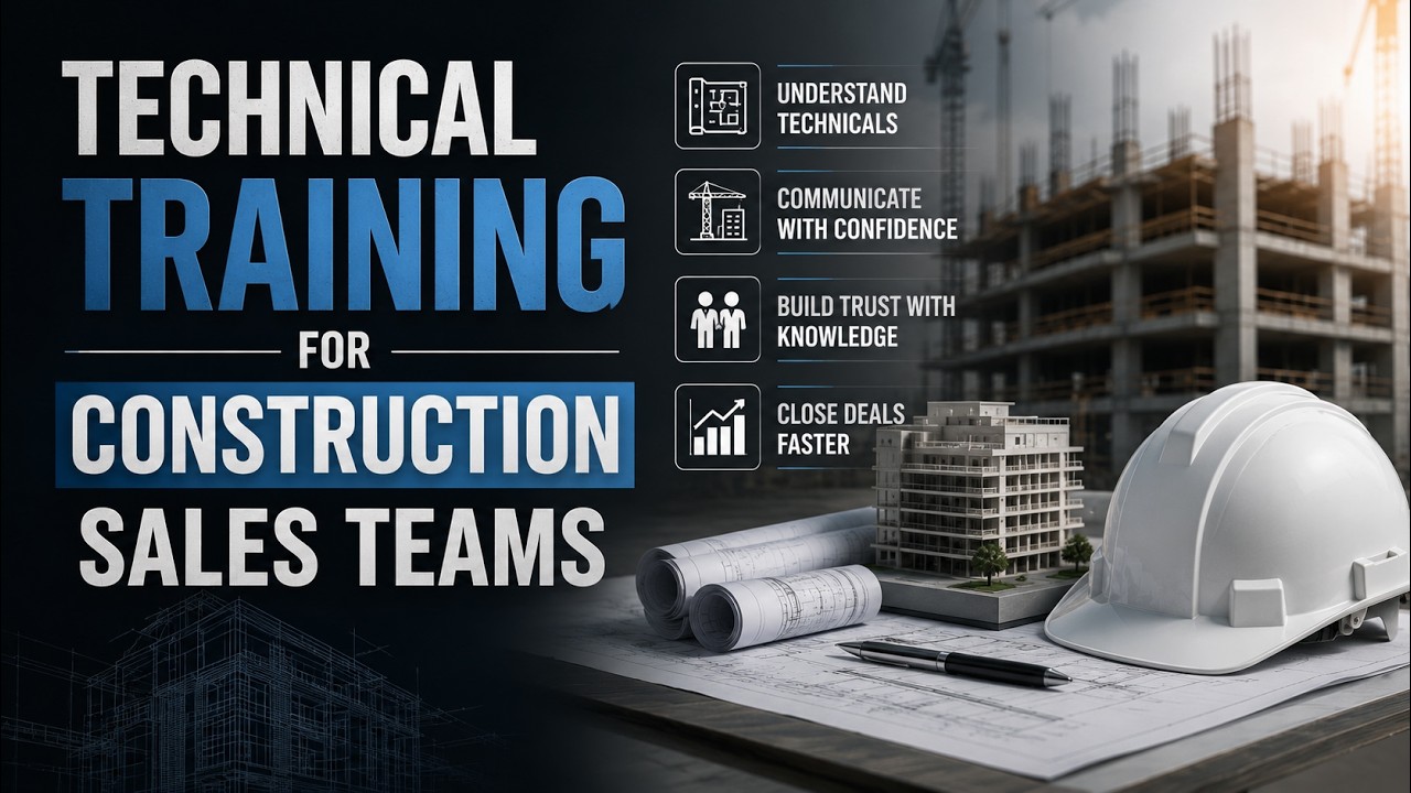 Sales Technical Training for Construction Sales Team | Know How 098 222 666 96