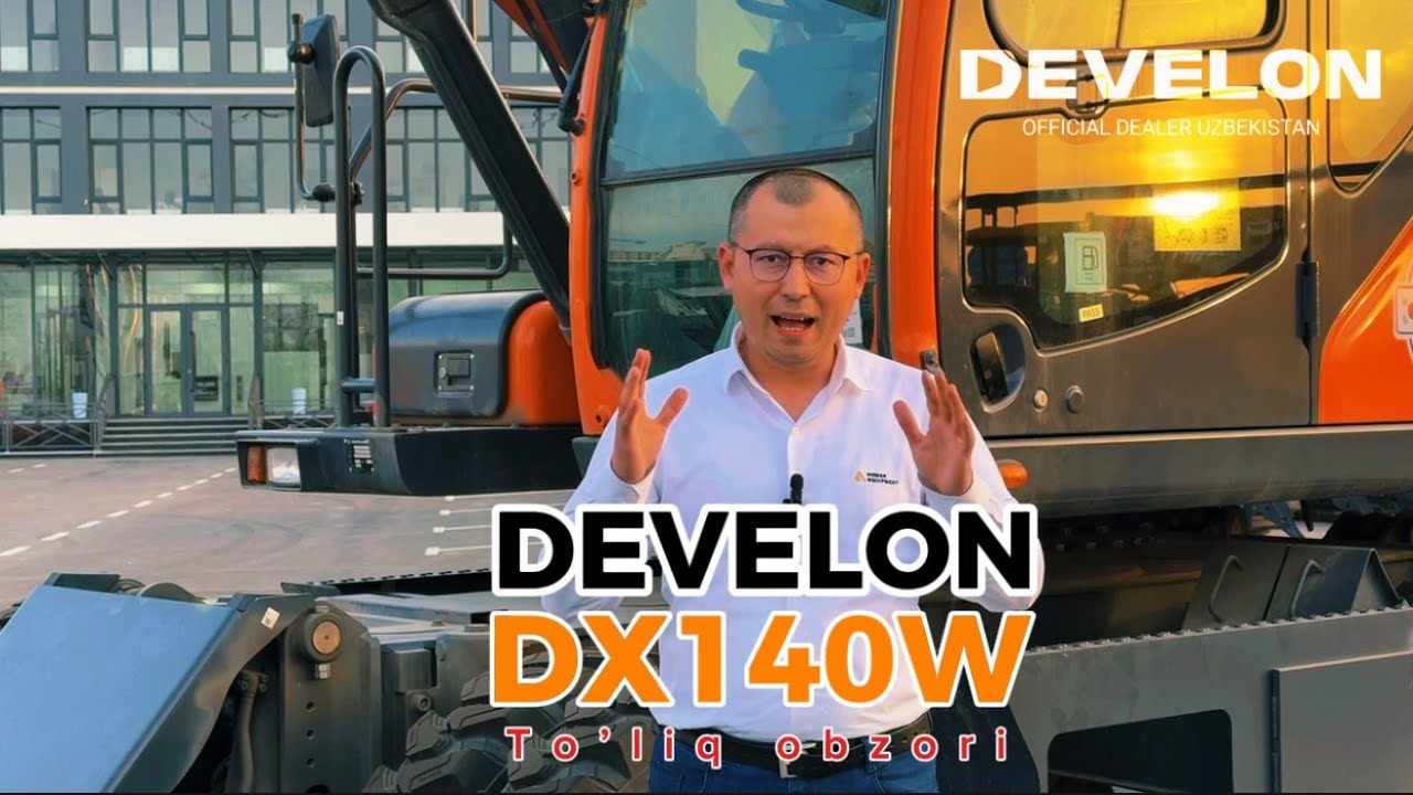 DEVELON DX140W , Ekskavator haqida ma'lumot