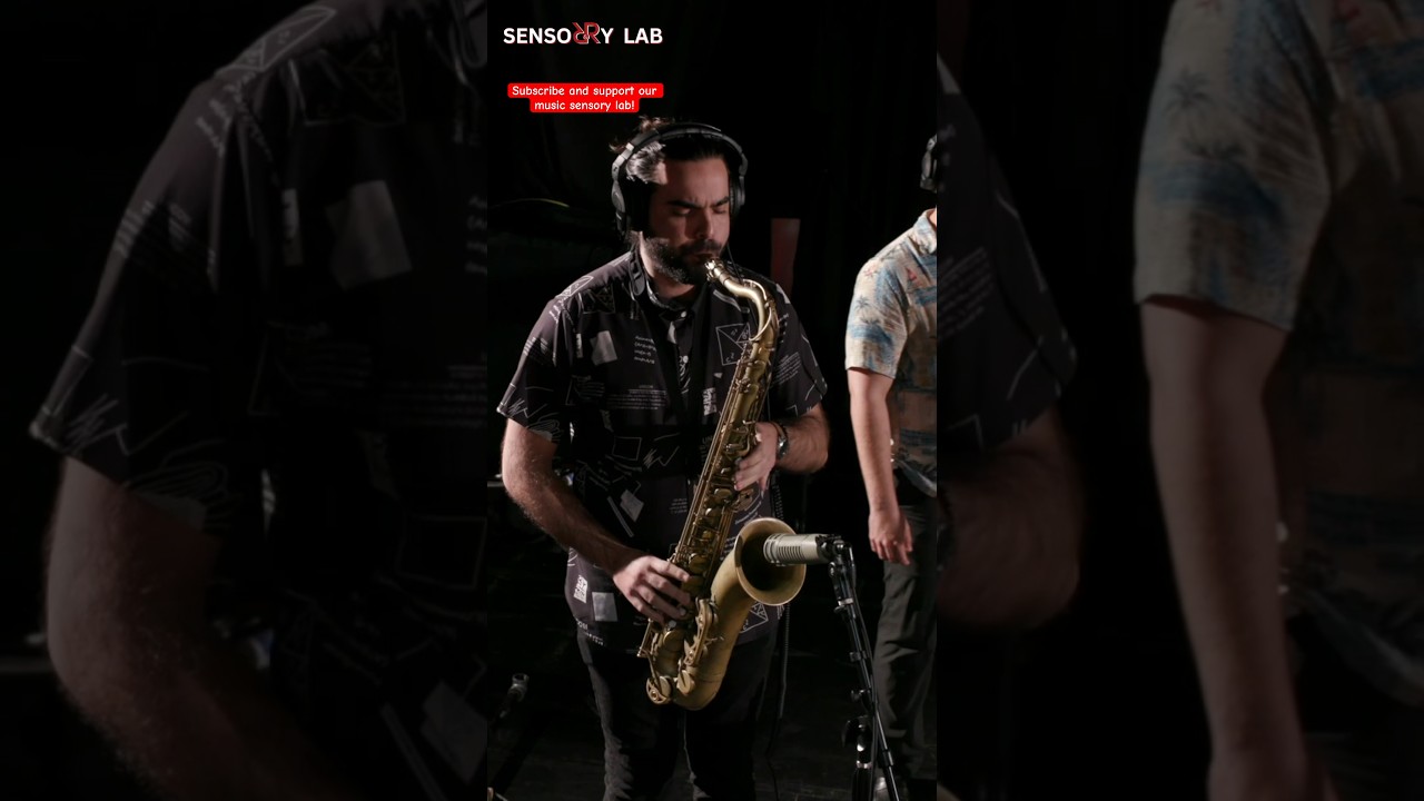 Rolando Benitez play Incredible saxophone solo! R&R Sensory Lab 2024!  #amazingmusicians #musictech
