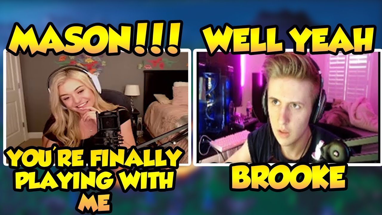 Symfuhny FINALLY Plays With Brooke On Stream After WEEKS Of Not Playing