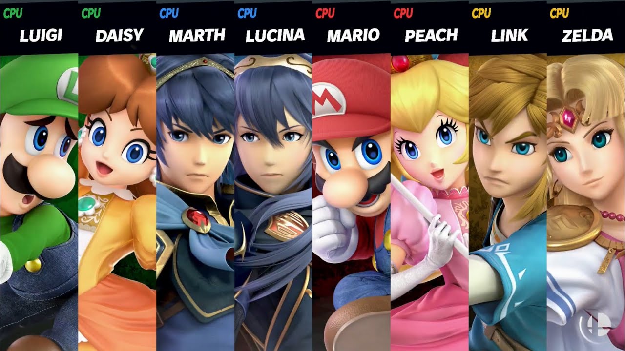 Super Smash Bros. Ultimate - Valentine’s Day Team Battle