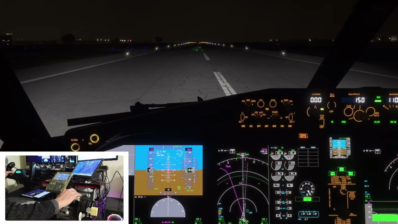 Landing Ercan International Airport | LCEN | iFly 737 Max8 | MSFS2024 | Cockpit View