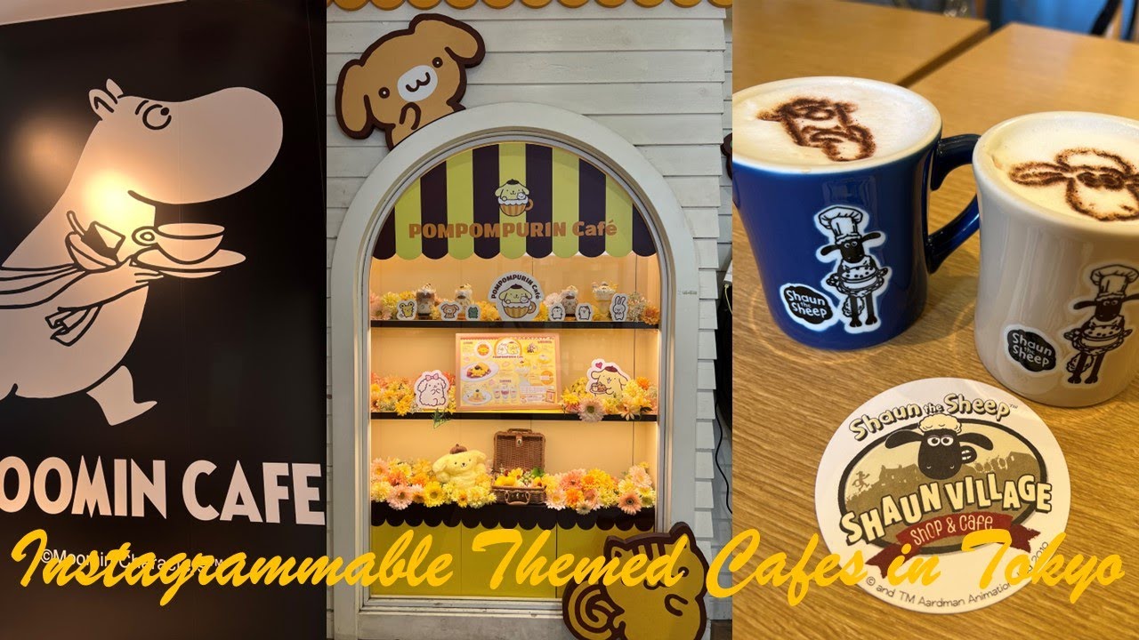 Instagrammable Themed Cafes in Tokyo