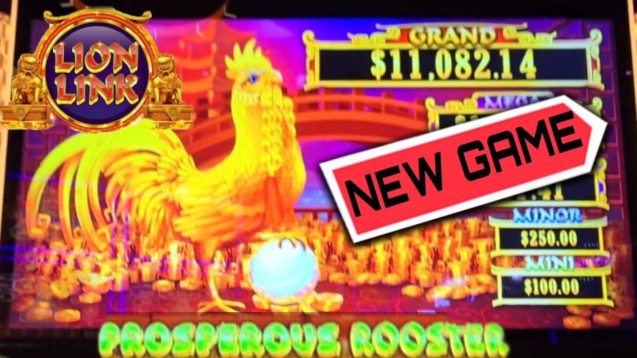 *NEW GAME* Lion Link Prosperous Rooster 🐓  I was highly entertained!
