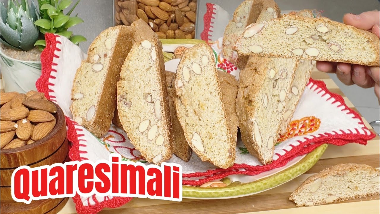Quaresimali napoletani , i biscotti alle mandorle e speziati pasquali