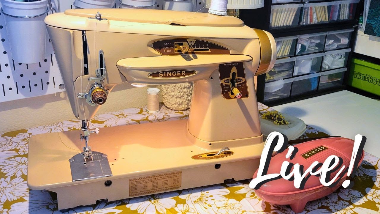 Introducing my Vintage Singer 503A 