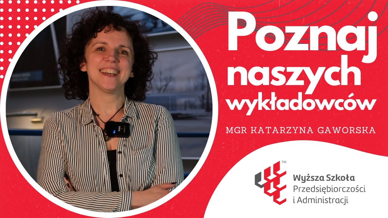 Poznaj naszych wykładowców. WSPA - tak uczymy. Pedagogika przedszkolna i wczesnoszkolna.