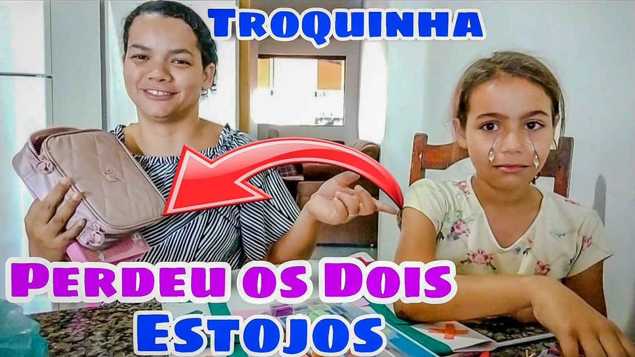 😩MINHA FILHA PASSOU DOS LIMITES COM TROQUINHA DE MATERIAL ESCOLAR 🎒