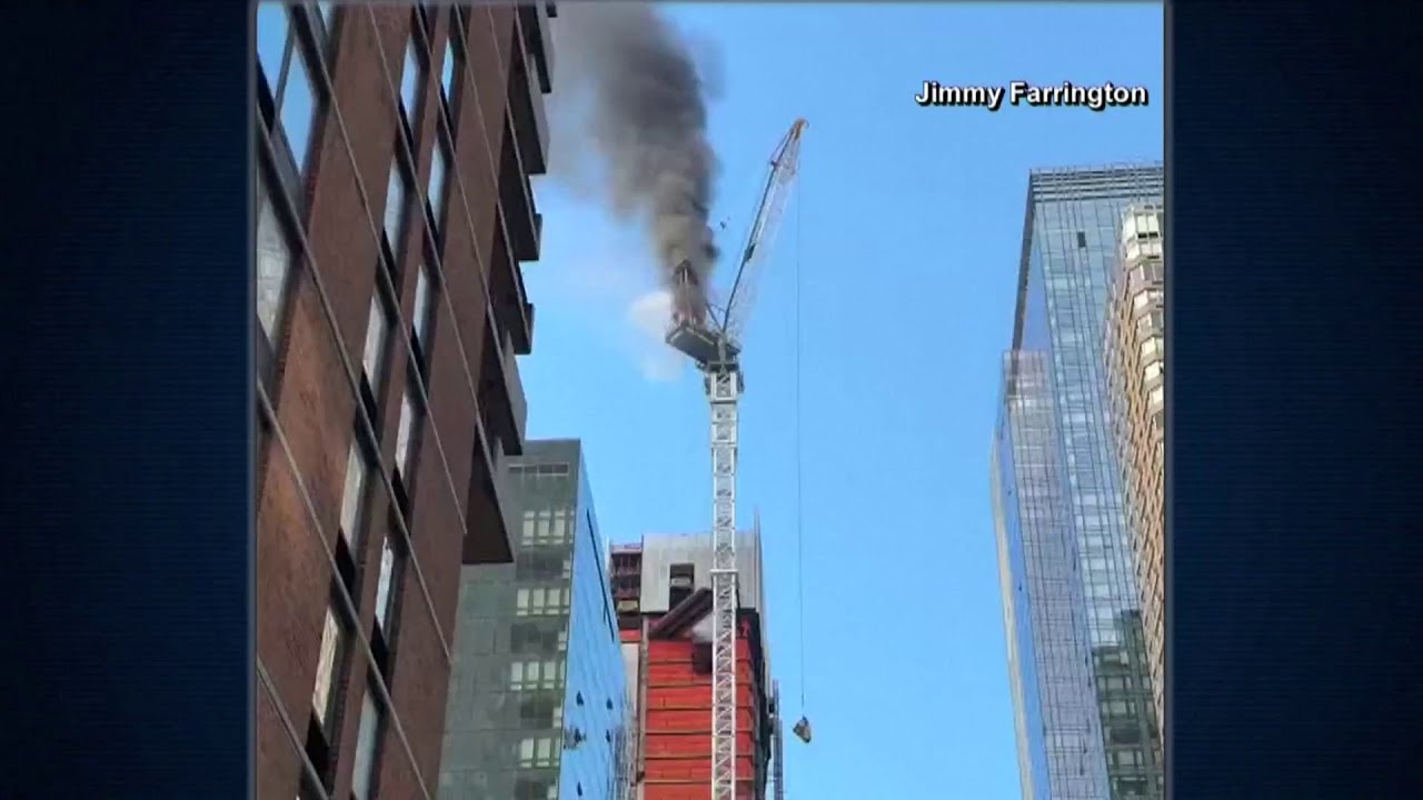 High rise crane collapse