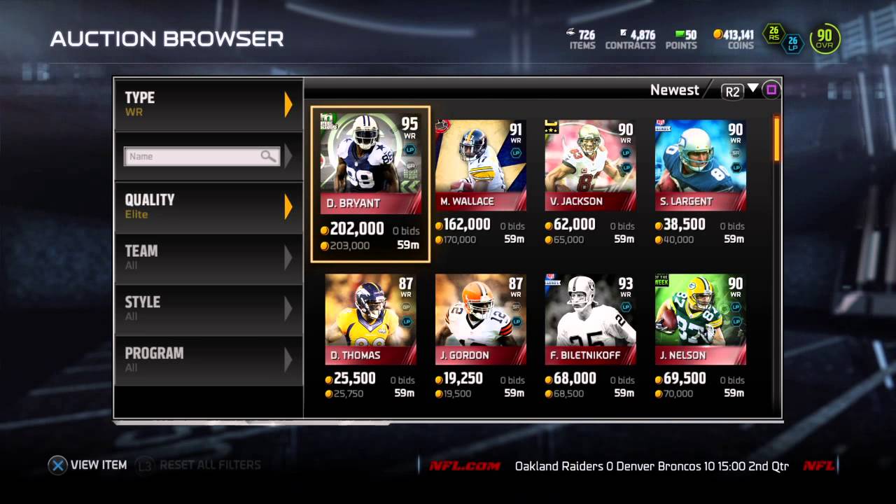 Madden Ultimate Team Snipe - Episode 1 - Dez!