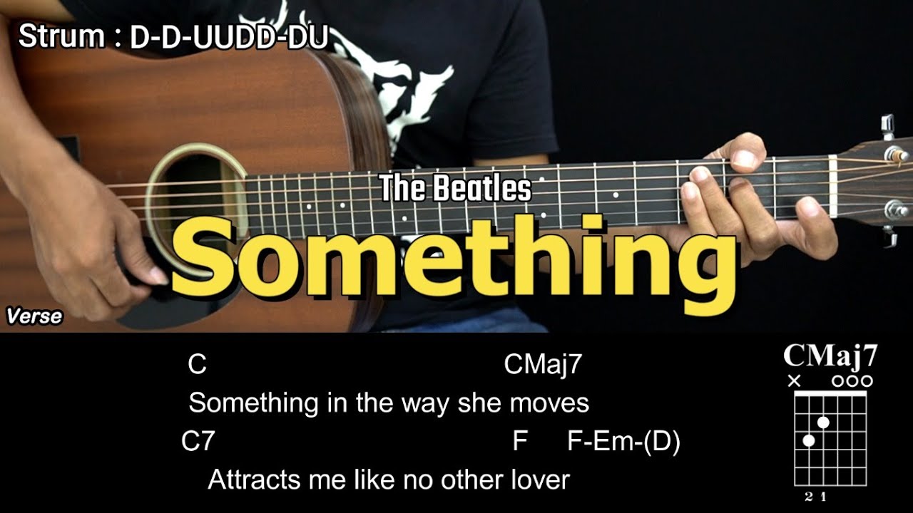 Something - The Beatles | EASY Guitar Tutorial with Chords - Guitar Lessons