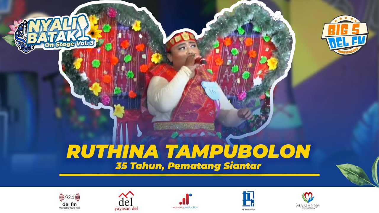 RUTHINA TAMPUBOLON- TAK DIANGGAP 'LYODRA' VERSI BATAK | NYALI BATAK
