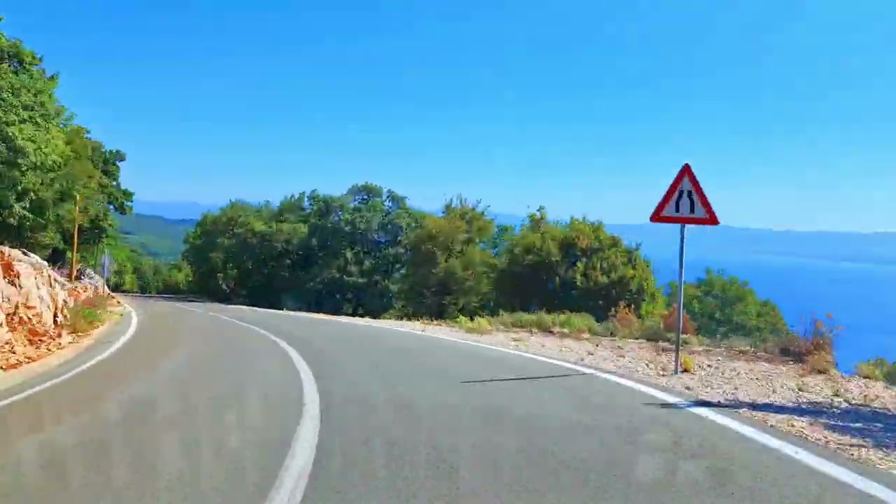 Spuštanje do mjesta Beli na otoku Cres