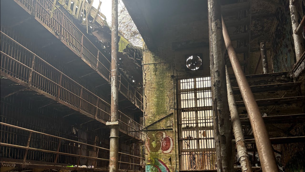 HOMELESS TOUR US THROUGH AN ABANDONED NEW JERSEY PRISON