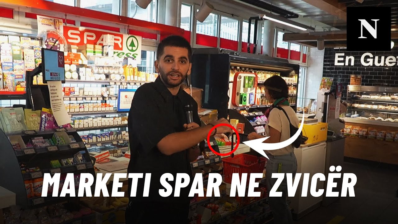 Biznesmeni kosovar me rrjet të marketeve Spar në Zvicër - Burimi zë zvicëranen duke blerë Vipa chips