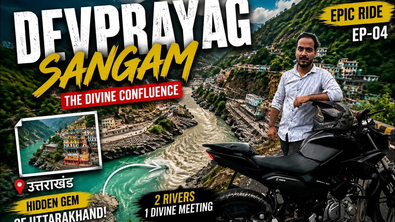 Devprayag Sangam Se Rudraprayag Tak 😱 | Divine Uttarakhand Vlog | Must Watch