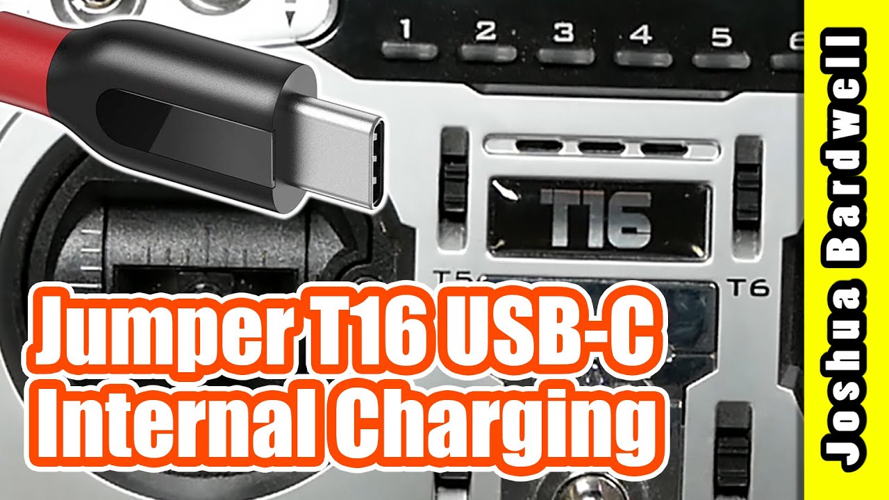 Jumper T16 internal charging mod, USB-C, folding handle