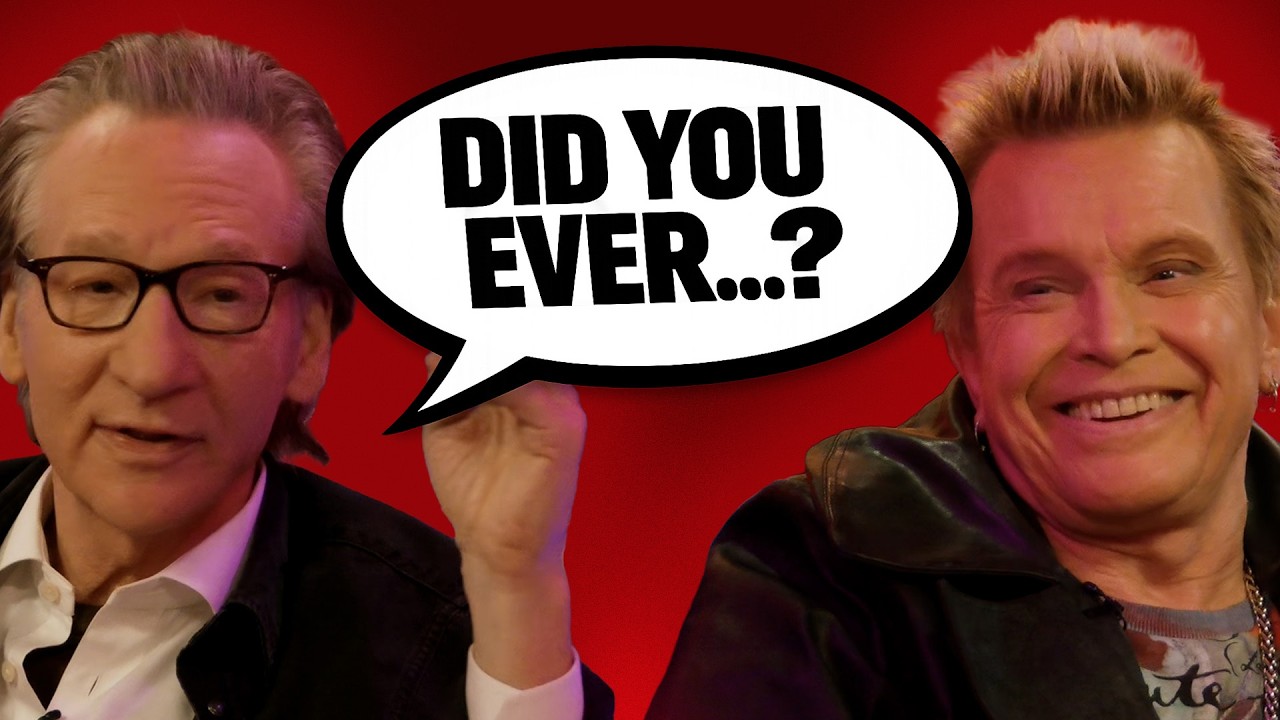 Billy Idol Reacts to Bill Maher's Most Controversial Question Yet