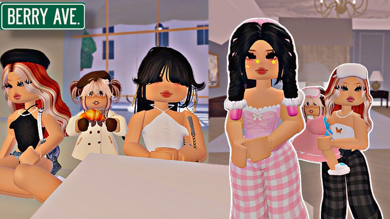 BUCANDO MAMÁ EN PARÍS- CASI MUERO😰😱 #roblox #roleplay #adoptme #berry #family #rp