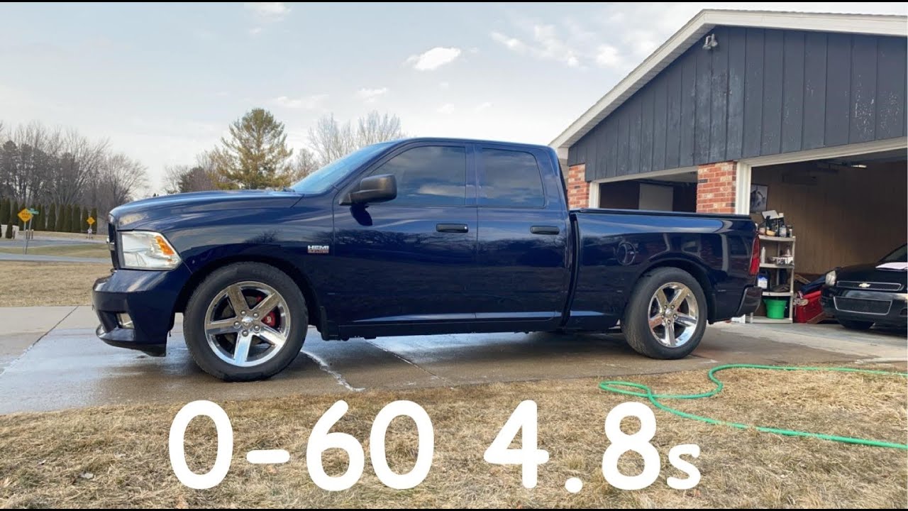 Cammed/Slammed Ram 4wd Launch + 0-60!