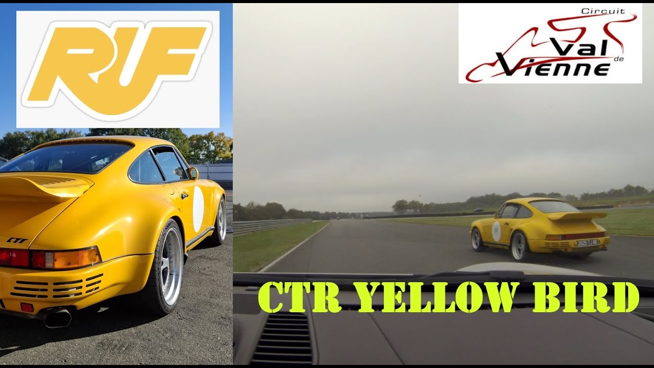 Chasing RUF YELLOW BIRD (baptême du feu au copilote!!) Circuit du Val de Vienne en Porsche 991.1 S