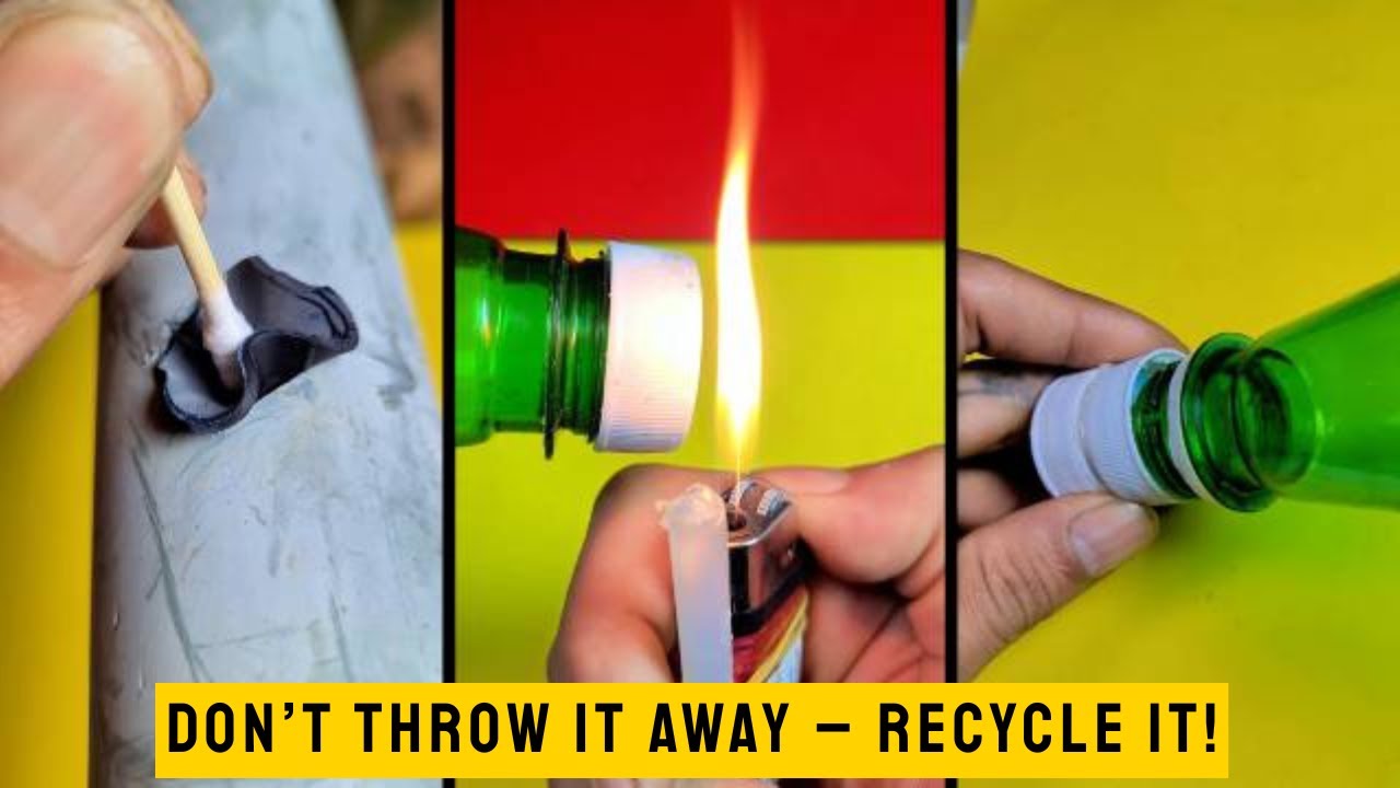 Don’t Throw It Away – Recycle It! 