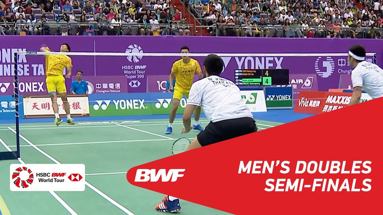 SF | MD | CHEN/WANG (TPE) [1] vs ISARA/JONGJIT (THA) [5] | BWF 2018