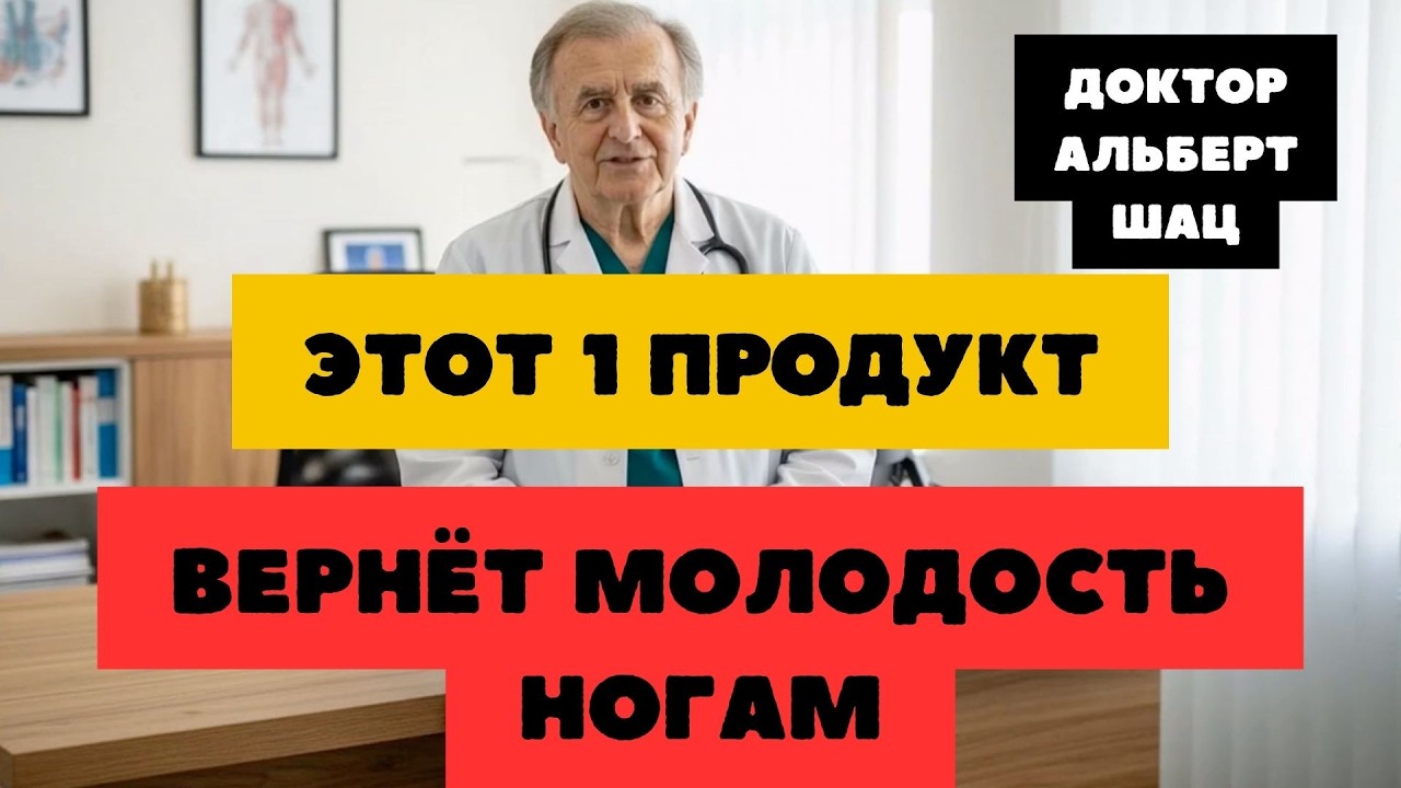 Добавьте ЭТО в свой завтрак и ваши ноги окрепнут! Как обычный желатин укрепляет ноги в 70 лет? Шац