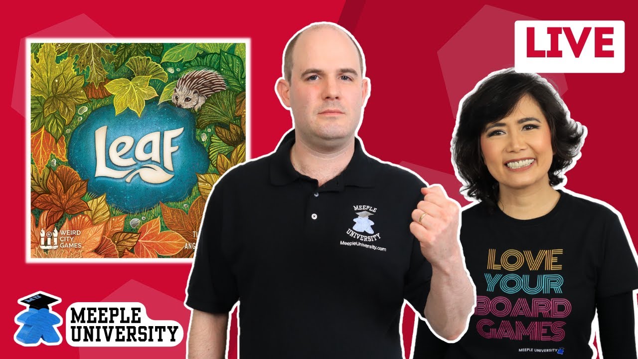 Leaf -  LIVE Playthrough Board Game & Giveaway
