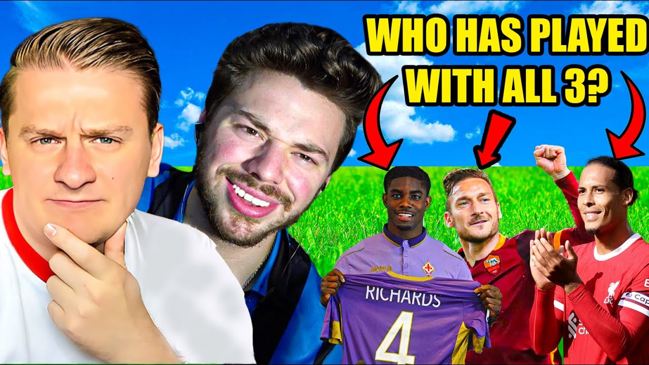BRUTAL Mutual Teammates Football Trivia vs @LukePingu