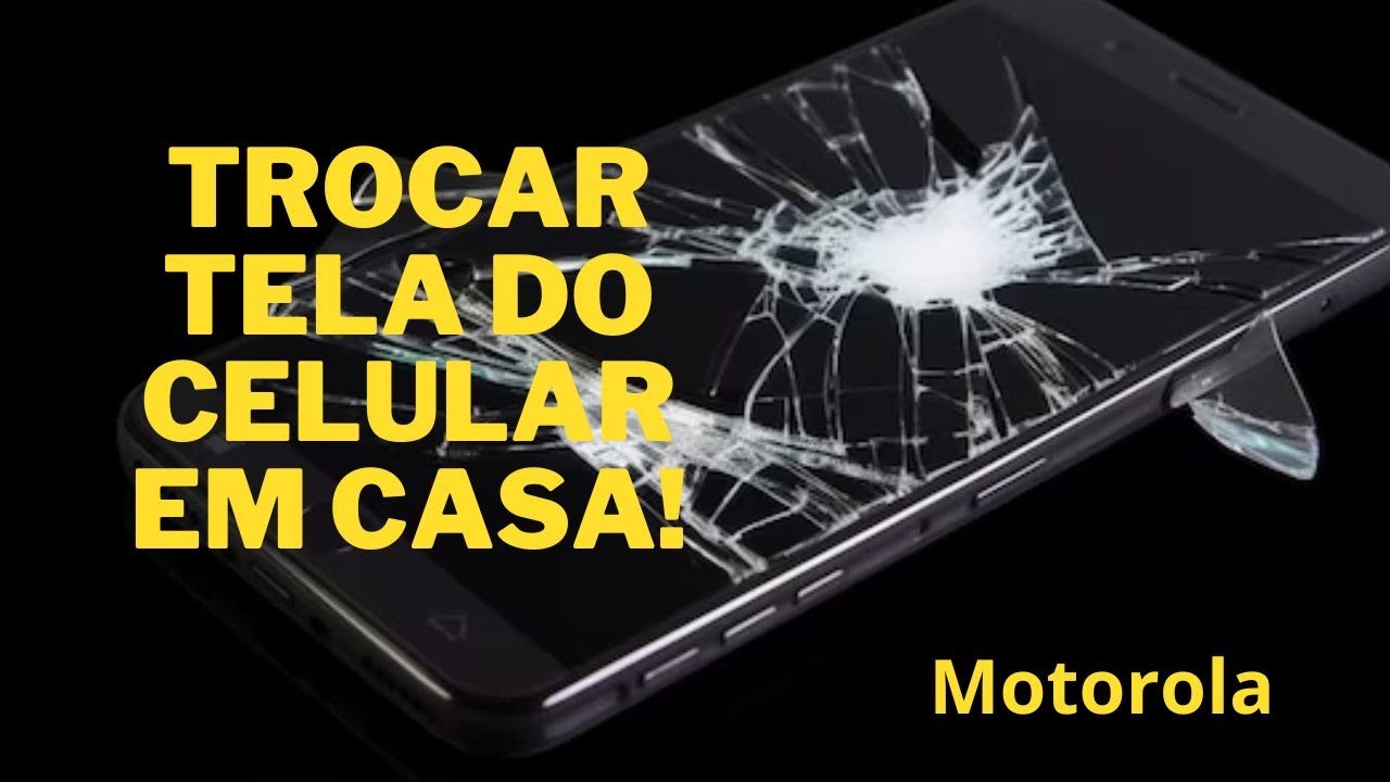 COMO TROCAR TELA DE CELULAR MOTOROLA | Trocando frontal na prática. Teste com ferro de passar.