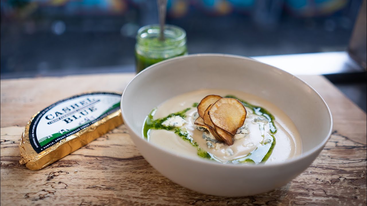 Jerusalem Artichoke & Cashel Blue Soup