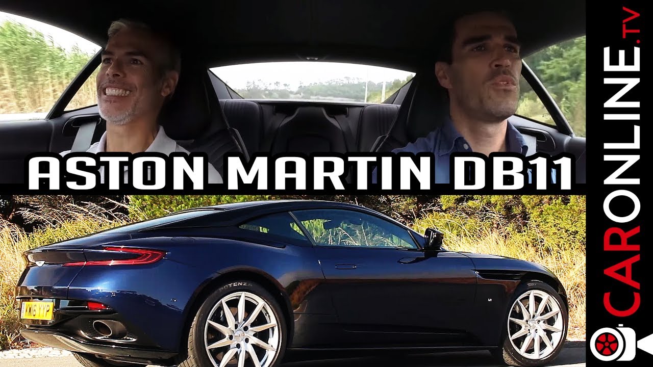 V12 TURBO com 600cv!! ASTON MARTIN DB11 2017  [Review Portugal]