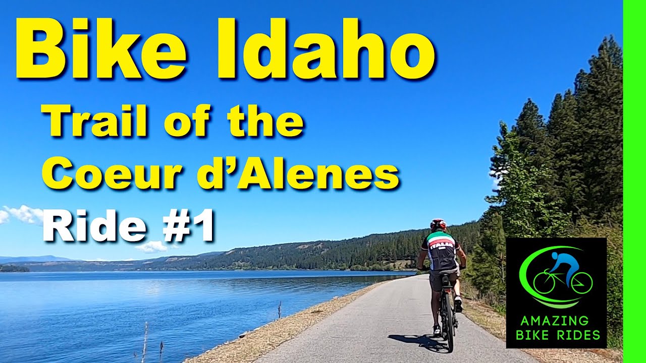 30 Minute Virtual Bike Ride | Trail of the Coeur d’Alenes | Plummer Idaho | Indoor Cycling Workout