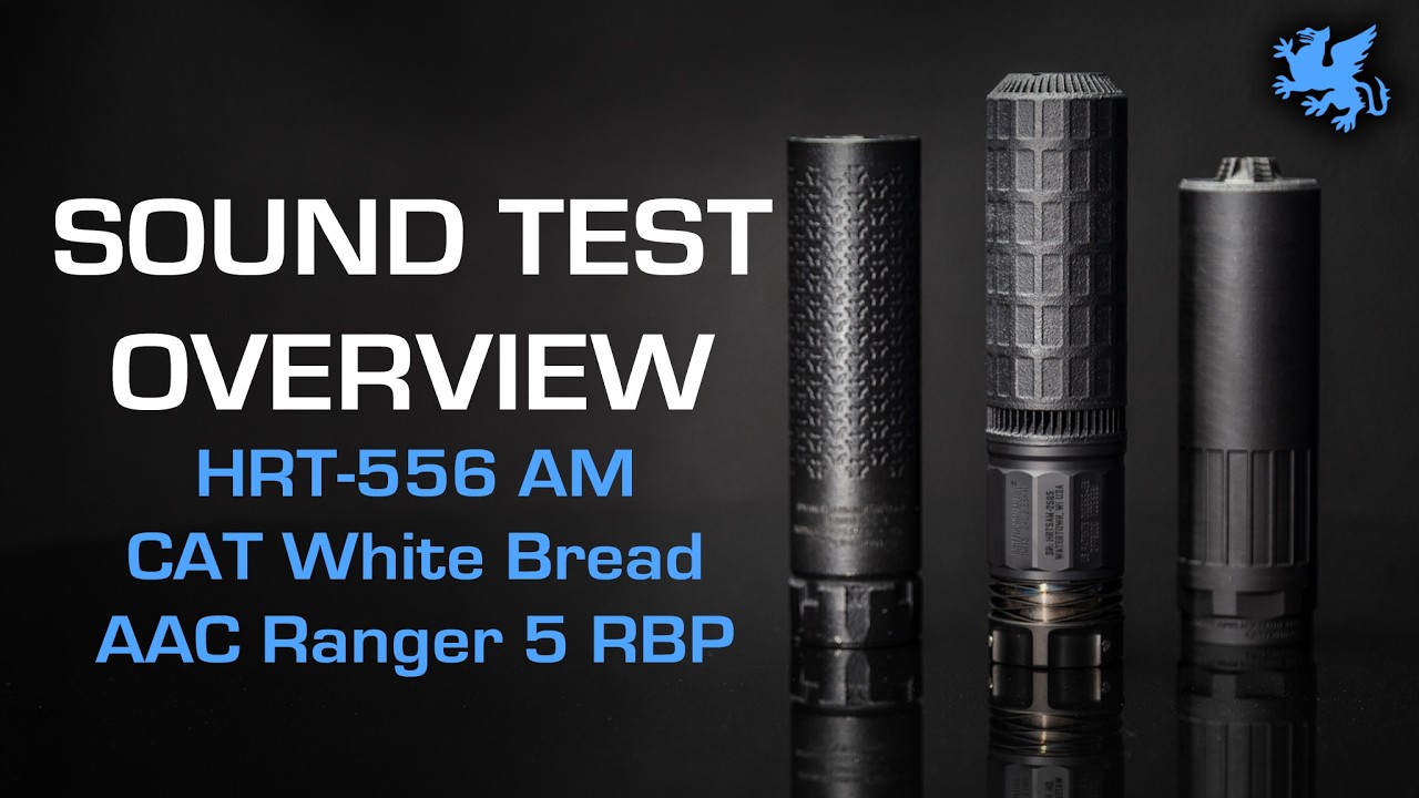 Griffin HRT-556 AM vs CAT White Bread vs AAC Ranger 5 RBP | Sound Test Comparison