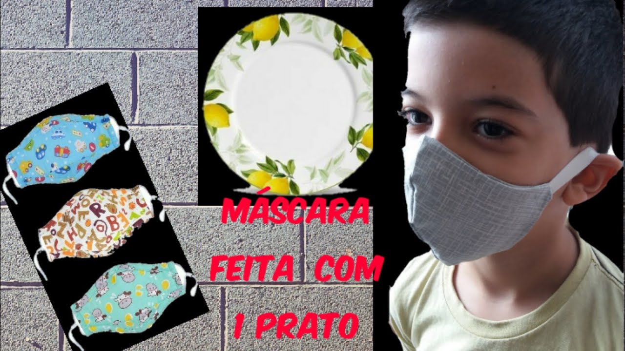 Máscara Com Molde de Prato/A Mais Fácil de Todas