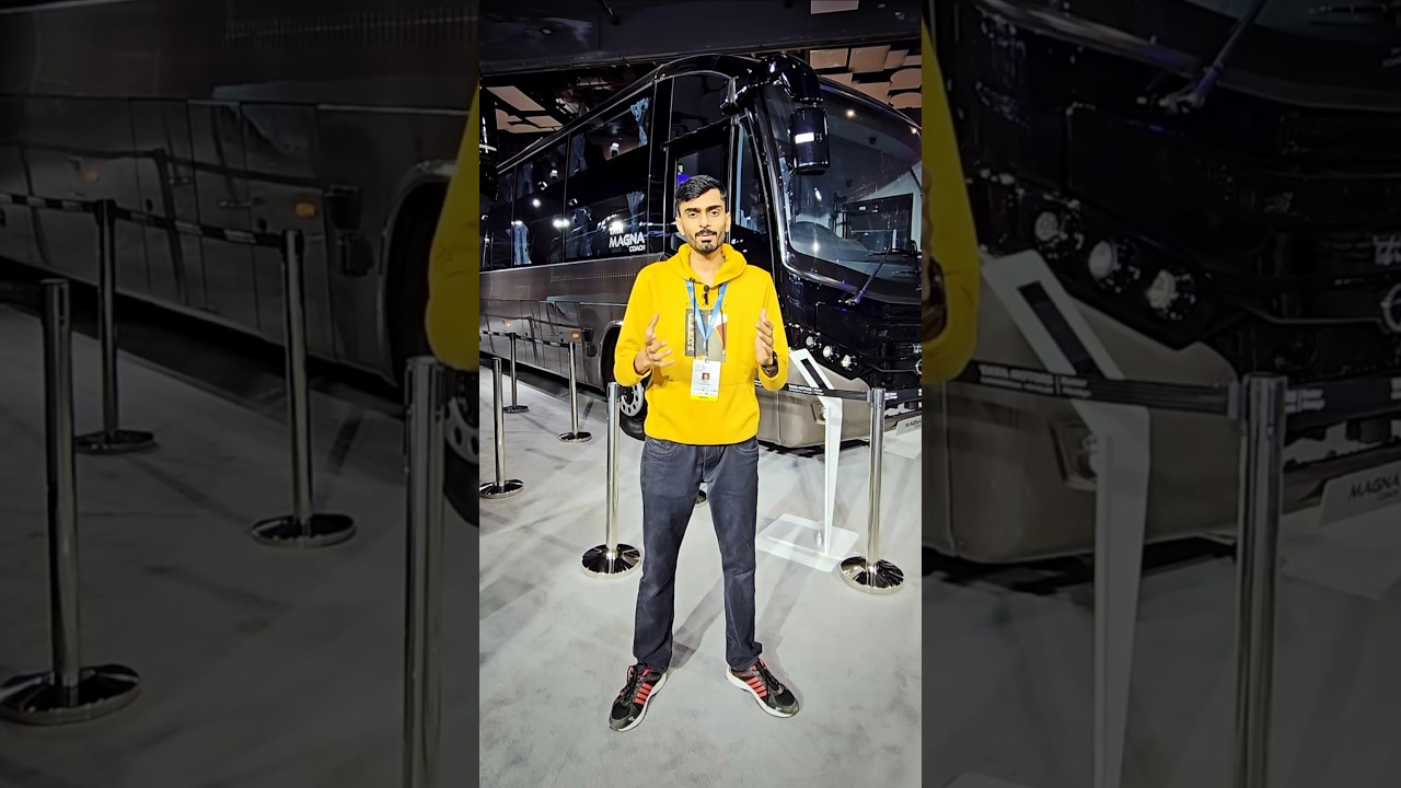 Tata motors new buses at auto expo 2025 #bus #tata #sleeperbus #new #bharatmobilityexpo