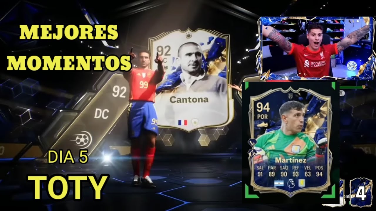 Cacho01 MEJORES MOMENTOS EN EL DIA 5 DE LOS TOTY EN EA SPORTS FC 25