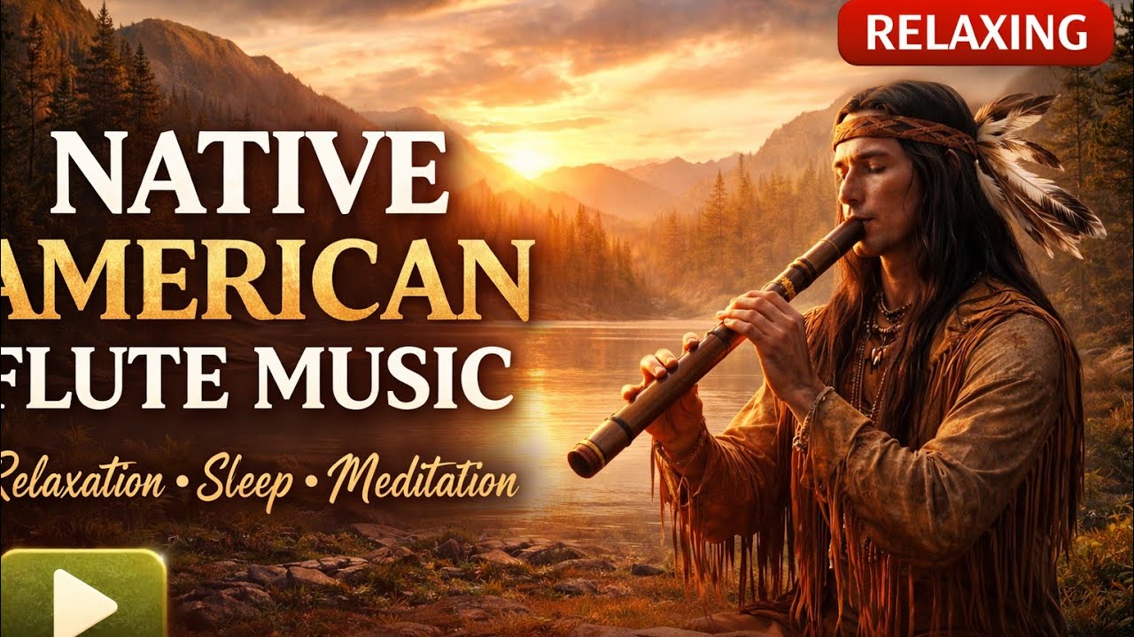Relaxing Native American Instrumental Music | Flute for Sleep, Meditation & Peace