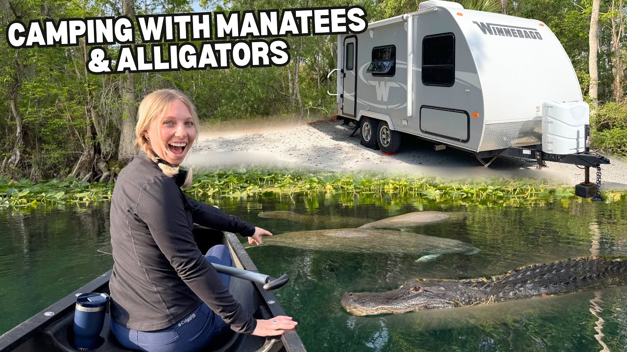 Full Time RV LIVING In Florida - State Park Camping with INCREDIBLE Wildlife Encounters
