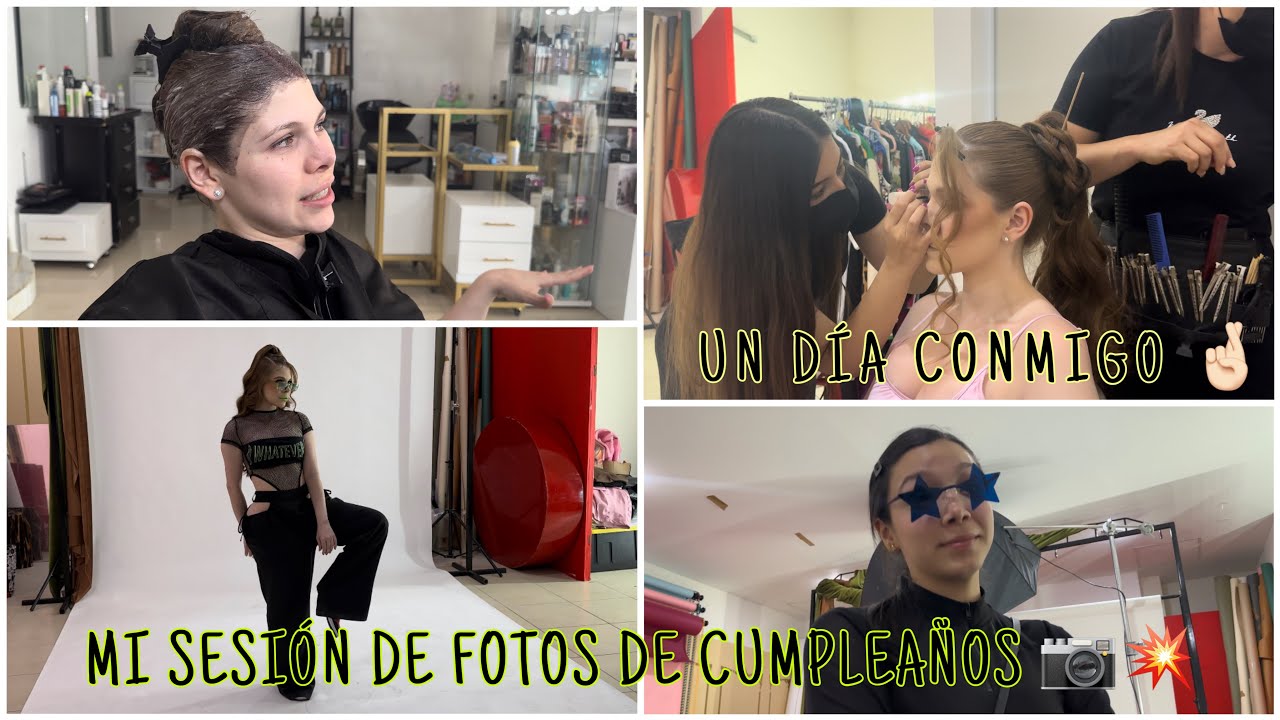 UN DÍA CONMIGO 🫰🏻MI SESIÓN DE FOTOS DE CUMPLE (DETRÁS DE CAMARAS) 📷