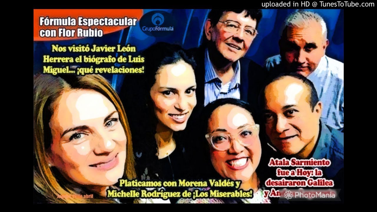 FLOR RUBIO FÓRMULA ESPECTACULAR 19 ABRIL 2A.