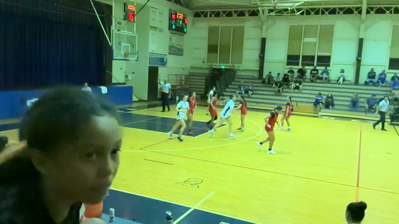 Kauai high girls basketball VS Waimea 1st half 12/19/2025