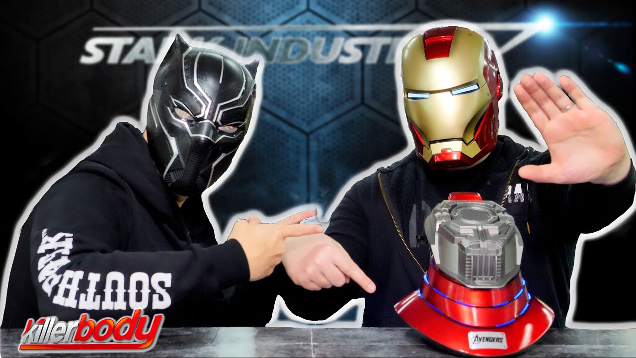 IRON MAN ! 😱 Et Ce Casque , On En Dit QUOI 😱? le Casque Mark 7 KillerBody Avec Son Socle FUTURISTE !