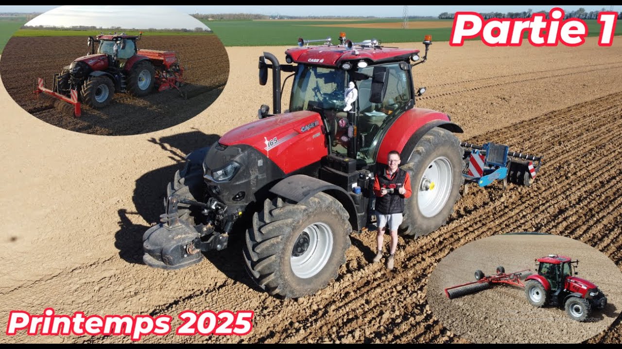PREPARATION DE TERRE ET SEMIS DE LIN 2025