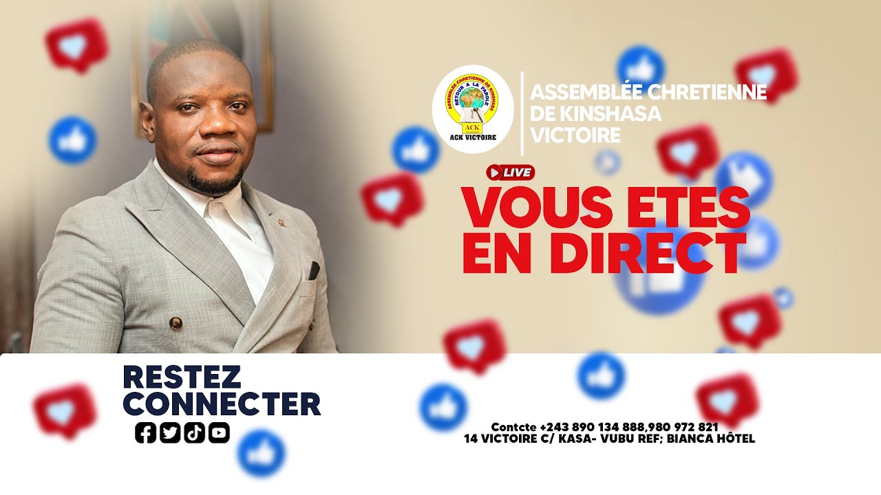 CONQUÉRIR 2026 AVEC LE PROPHÈTE JÉRÉMIE YALOLA THÈME LA FORCE DE L'ALLIANCE DIM 22 FEV 2026